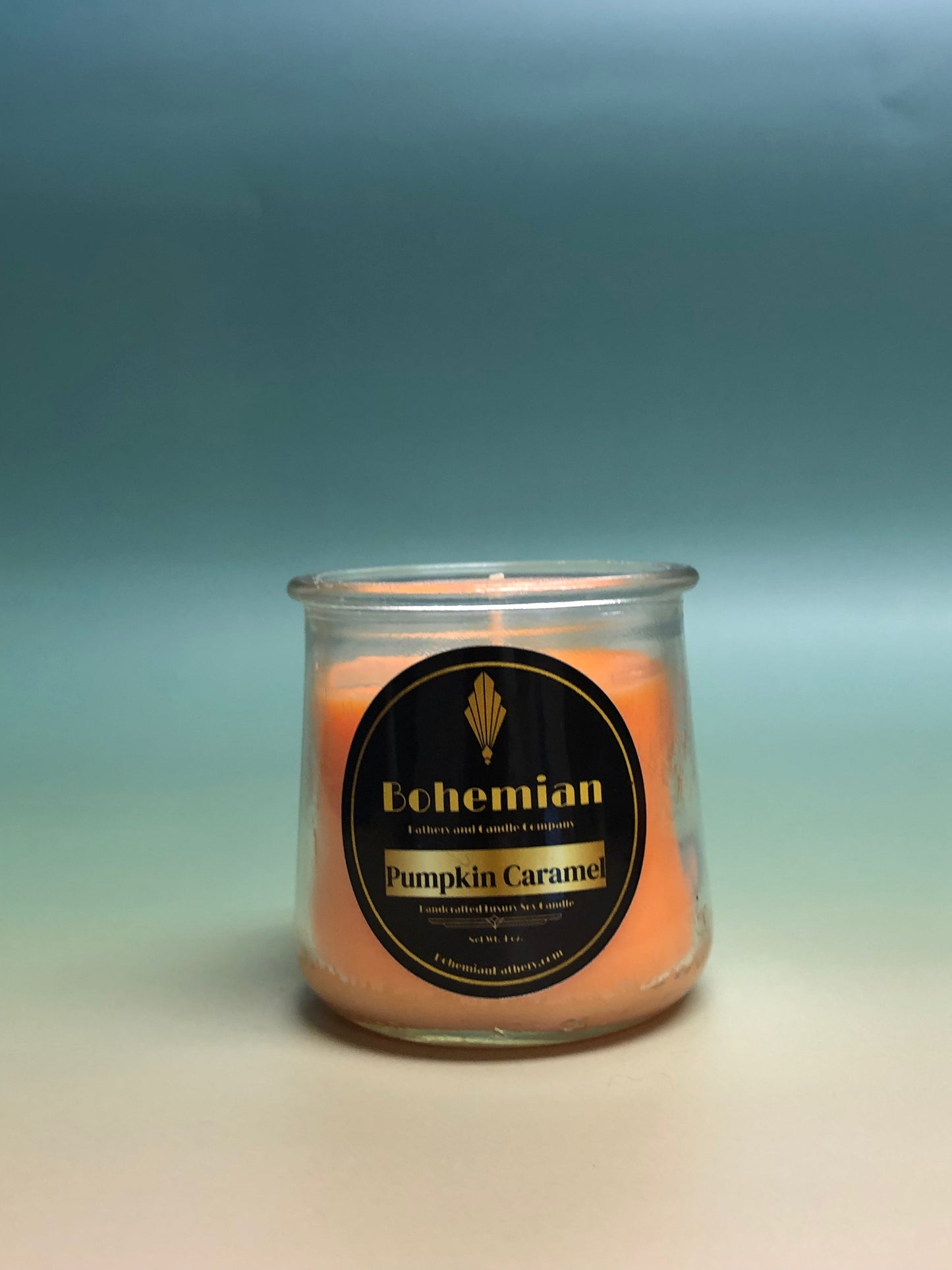 Pumpkin Caramel- 4oz. Luxury Soy Candle