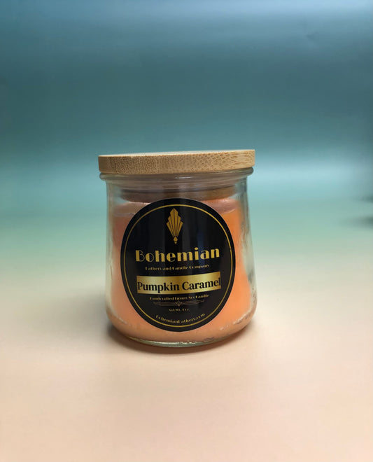 Pumpkin Caramel- 4oz. Luxury Soy Candle