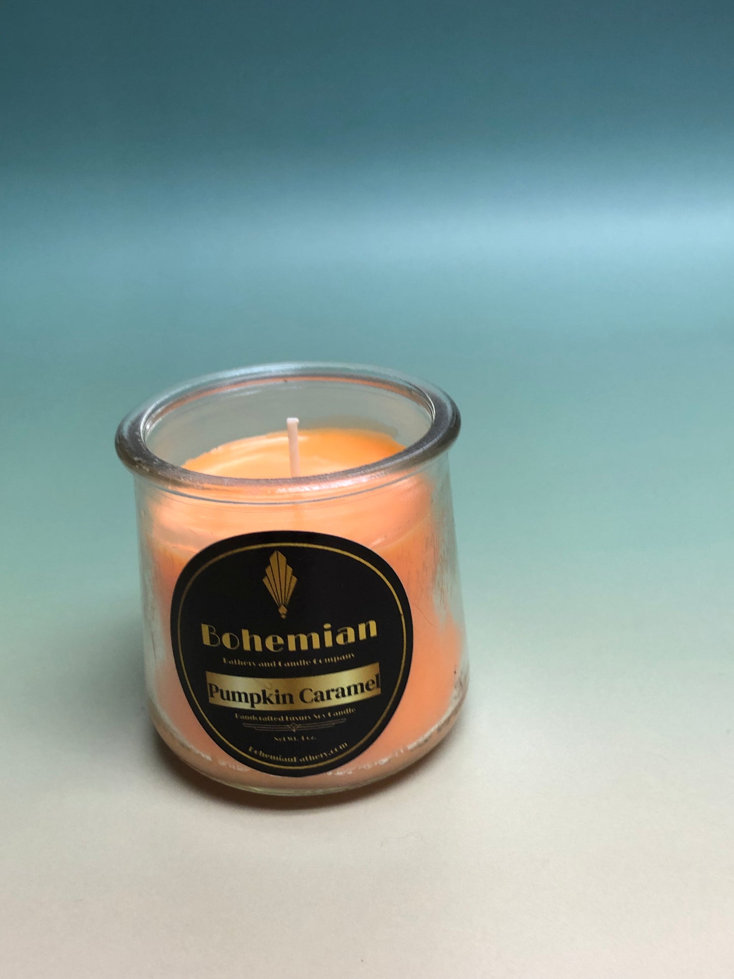 Pumpkin Caramel- 4oz. Luxury Soy Candle